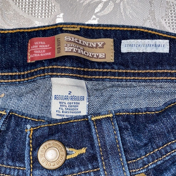 Old Navy Skinny Dark Blue Jeans - Picture 4 of 4